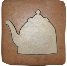 Декор Real Stone karmin Tea 1 centro (10,9х10,9) купить