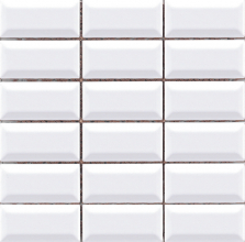 Плитка керамическая Metro Tiles Мозаика белая k5235824 (5х10) (30х30) купить